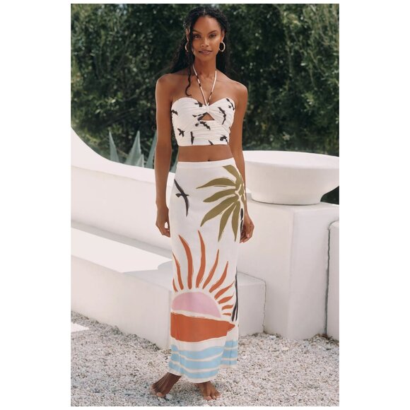 Cala de la Cruz | Naos Halter Crop Top | NWT - Picture 8 of 11